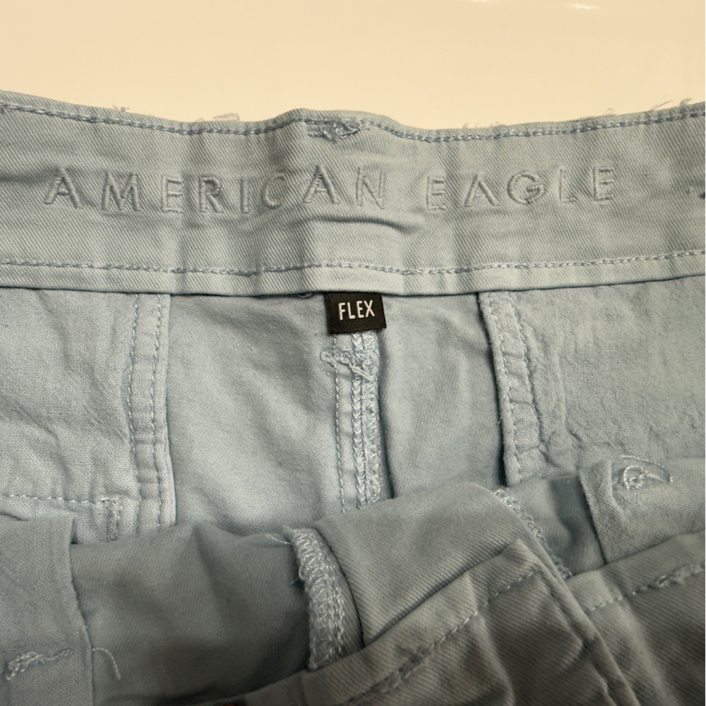 American Eagle Outfitters Blue Flex Shorts Size 34 Mens - Picture 5 of 6